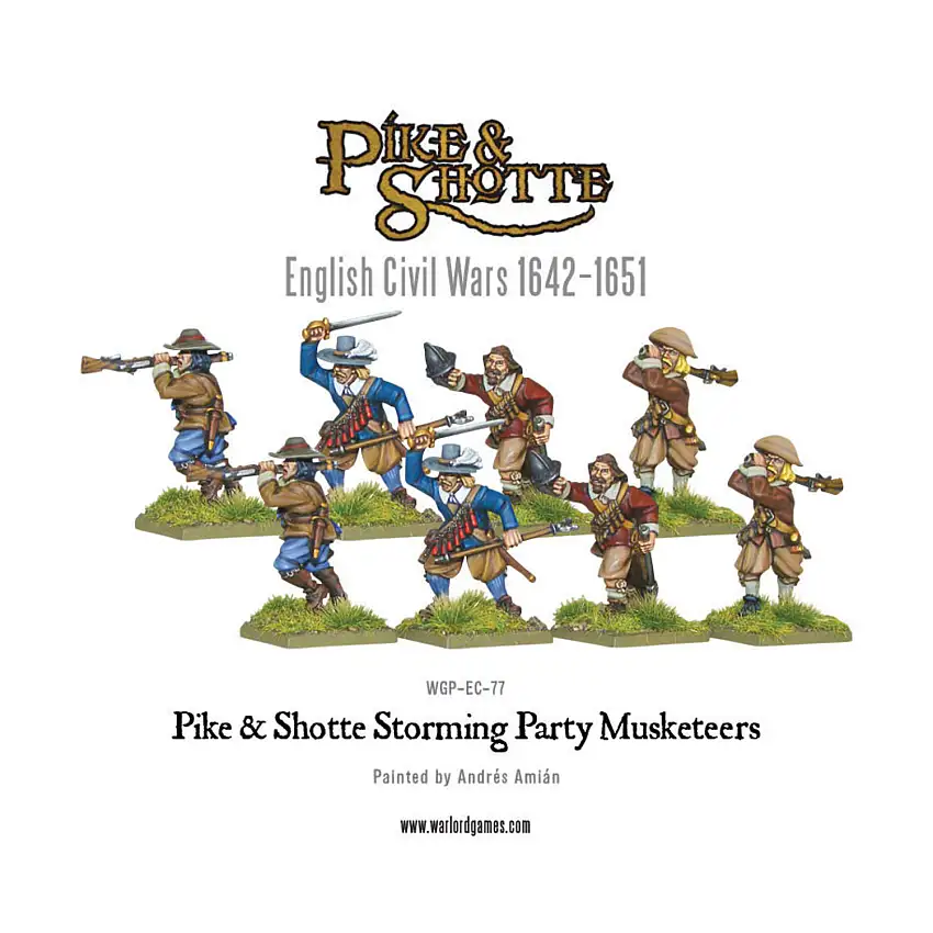 Storming Party Musketeers