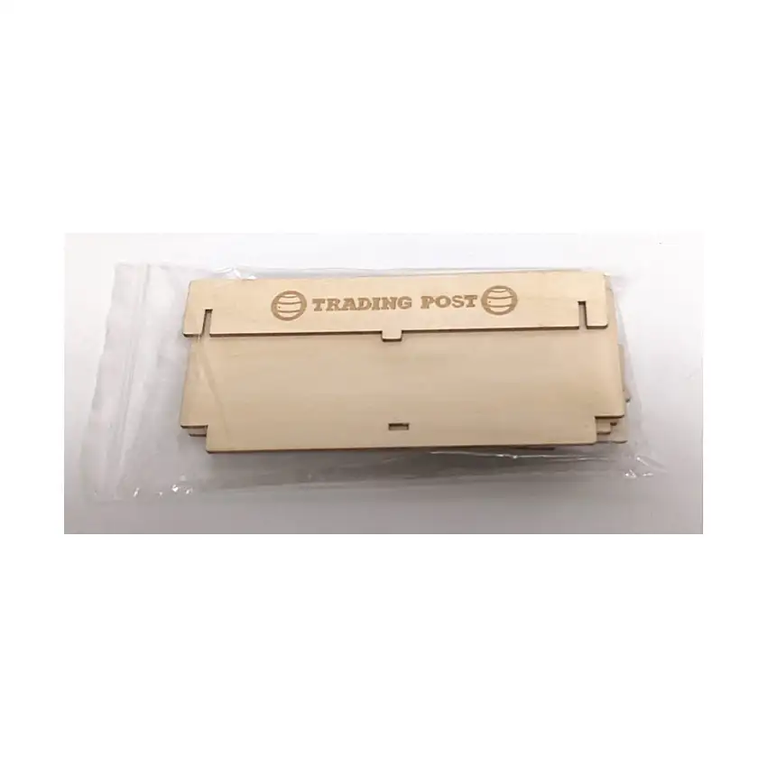 Wooden Trading Post - Larger Than Sleeves Edition