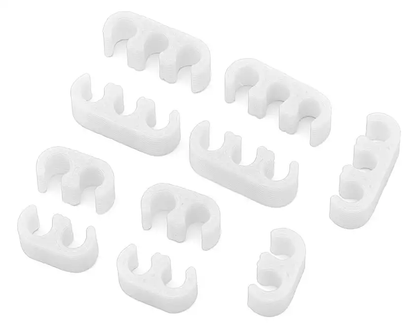 Webster Mods Wires & Cables Organizer Clips (Clear) (13AWG)