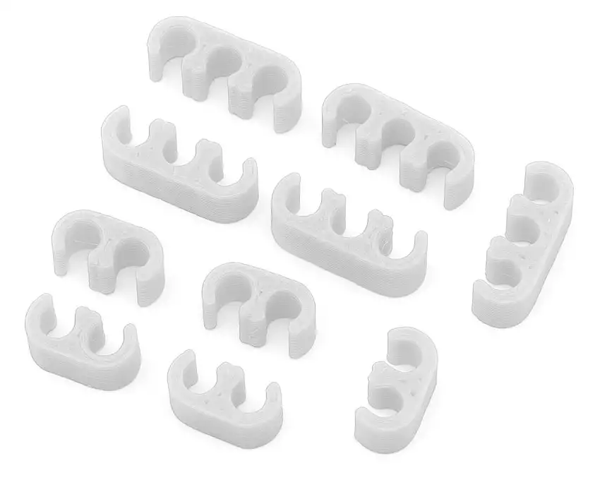 Webster Mods Wires & Cables Organizer Clips (White) (13AWG)