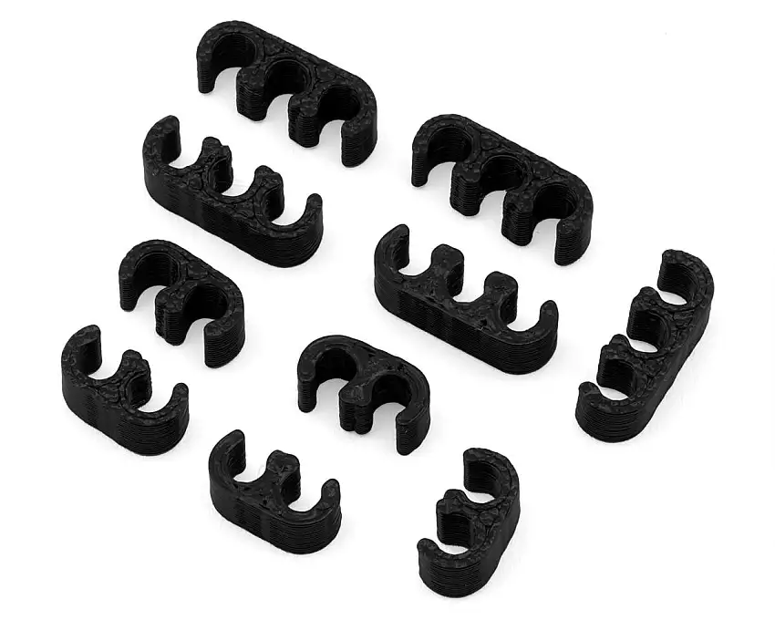 Webster Mods Wires & Cables Organizer Clips (Black) (14AWG)