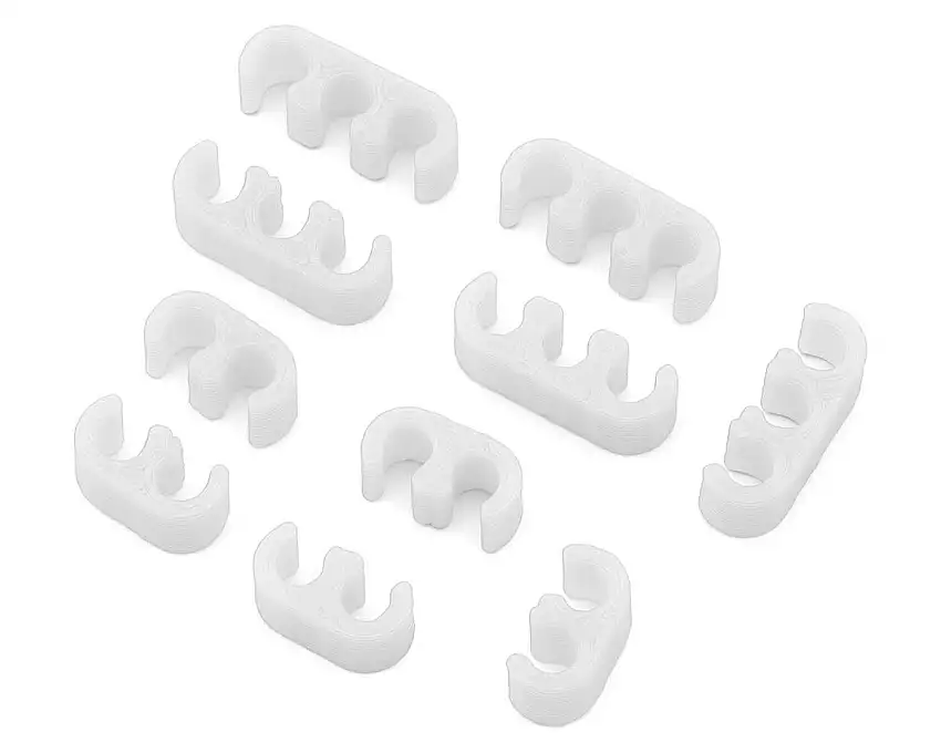 Webster Mods Wires & Cables Organizer Clips (Clear) (14AWG)