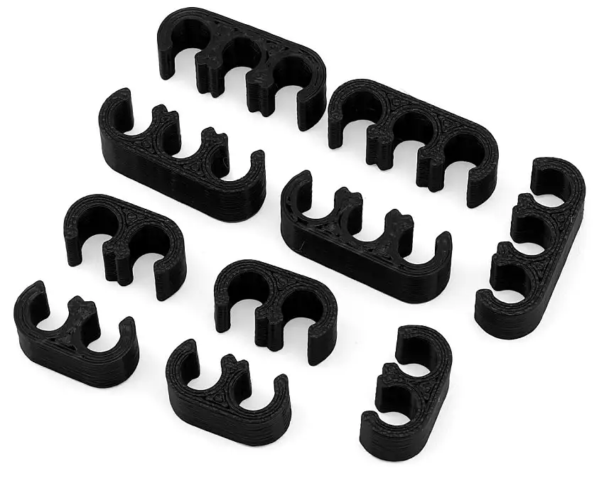 Webster Mods Wires & Cables Organizer Clips (Black) (10AWG)