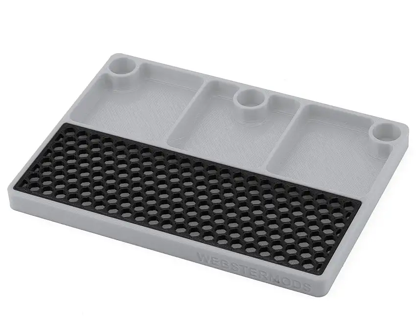 Webster Mods Differential Rebuild & Drain Tray (Grey) (178x127mm)