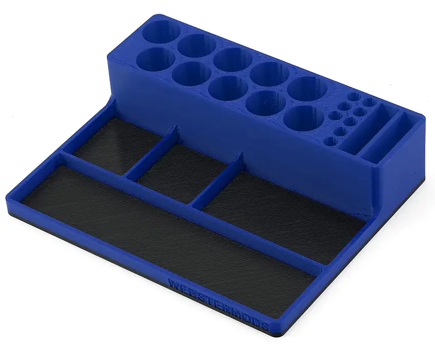 Webster Mods Standard Tool Stand & Parts Tray (Blue)