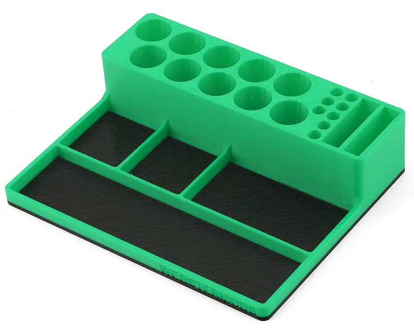Webster Mods Standard Tool Stand & Parts Tray (Green)