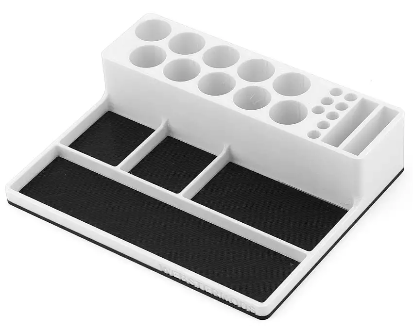 Webster Mods Standard Tool Stand & Parts Tray (White)