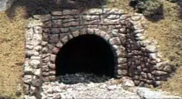 WOO-1264 Woodland Scenics HO Random Stone Culvert (2)