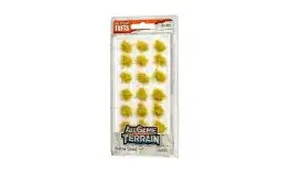 WOO-6630 Woodland Scenics All Game Terrain: Peel N Plant Tufts Yellow Seed (21)