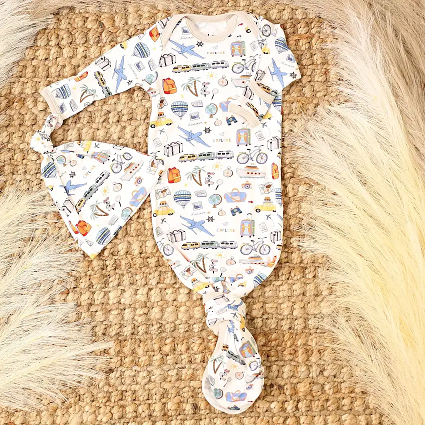 World Traveler Gown & Hat