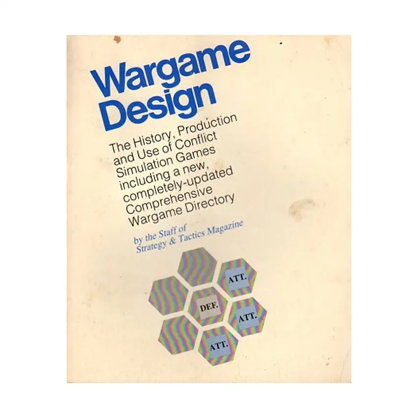 Staff Study #2 - Wargame Design