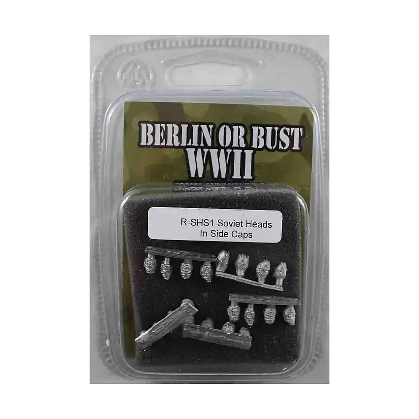 Soviet Heads in Side Caps