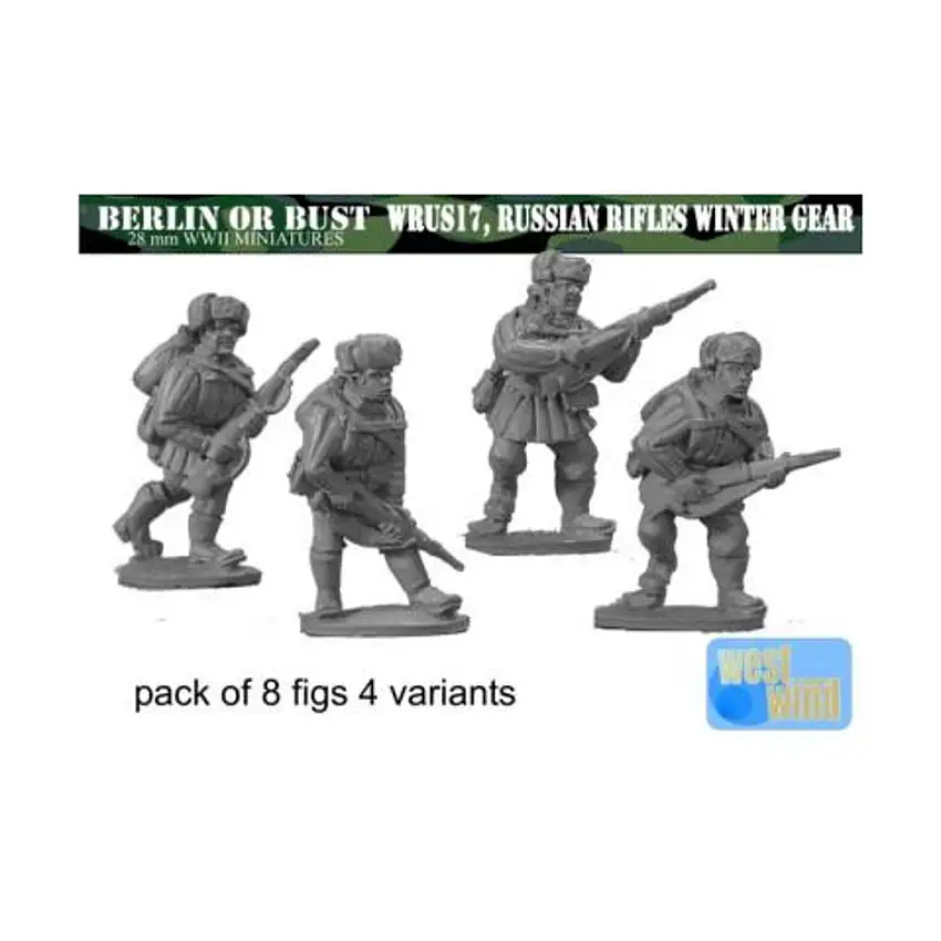 Riflemen in Winter Padded Coat