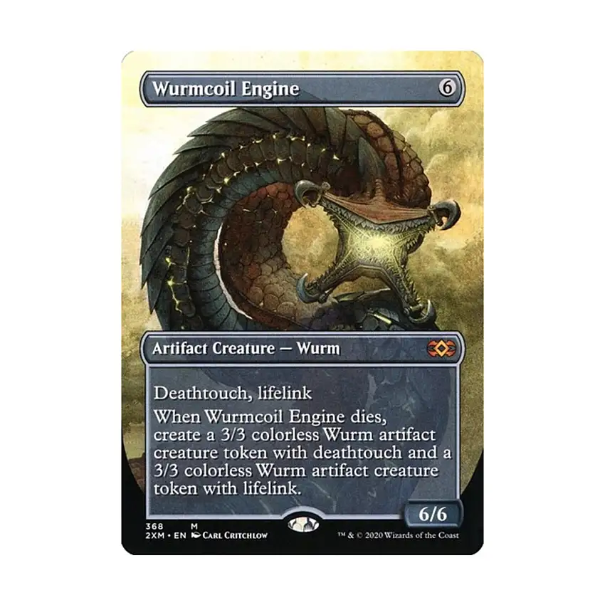 Wurmcoil Engine (Borderless) (MR) (Foil)