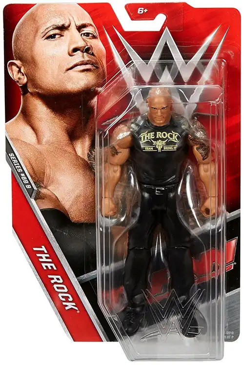 WWE Wrestling Series 68 The Rock Action Figure [Damaged Package]