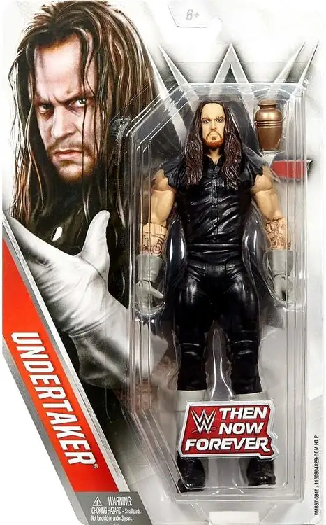 WWE Wrestling Then Now Forever Undertaker Action Figure [Damaged Package]