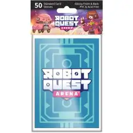 WWGRQ805 Wise Wizard Games Robot Quest Arena: Card Sleeves (50)