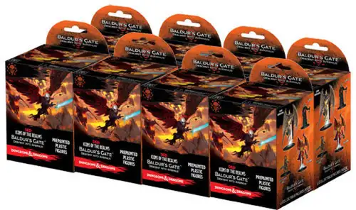 Dungeons & Dragons Icons of the Realms Baldur's Gate Descent Into Avernus Booster Brick [8 Booster Packs]