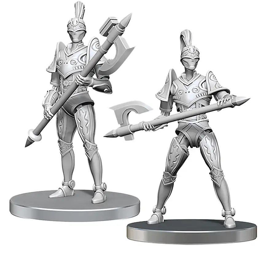 Pathfinder Battles Deep Cuts Unpainted Minis: W26 Clockwork Warriors (Preorder)