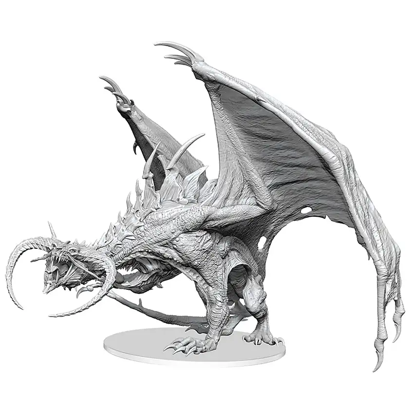 Pathfinder Battles Deep Cuts Unpainted Minis: Diabolic Dragon (Preorder)