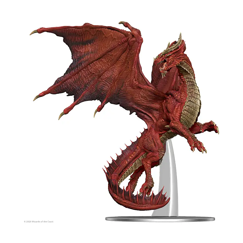 Adult Red Dragon Premium Figure