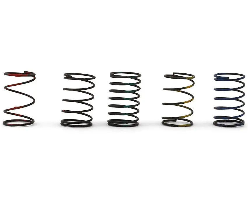 XBility RC XBOne Rear Shock Springs Set (Extra Soft/Soft/Medium/Hard/Extra Hard)