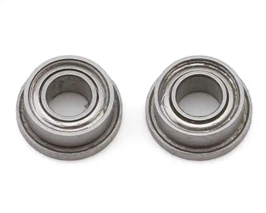 eXcelerate 1/8"x1/4"x7/64" Metal Shielded Flanged Ball Bearings (2)