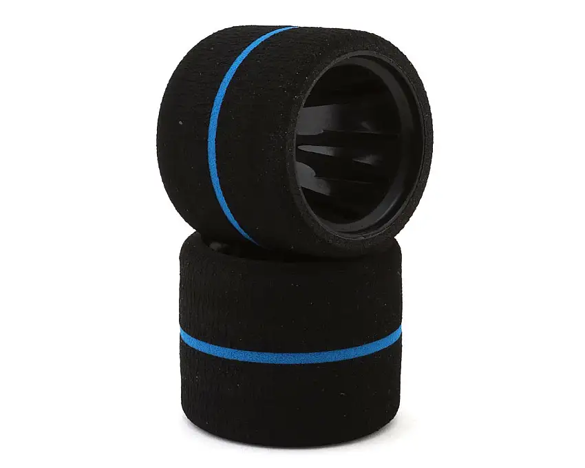 eXcelerate 1/12 Pan Car Pre-Mounted Rear Foam Tires (2) (Spec)