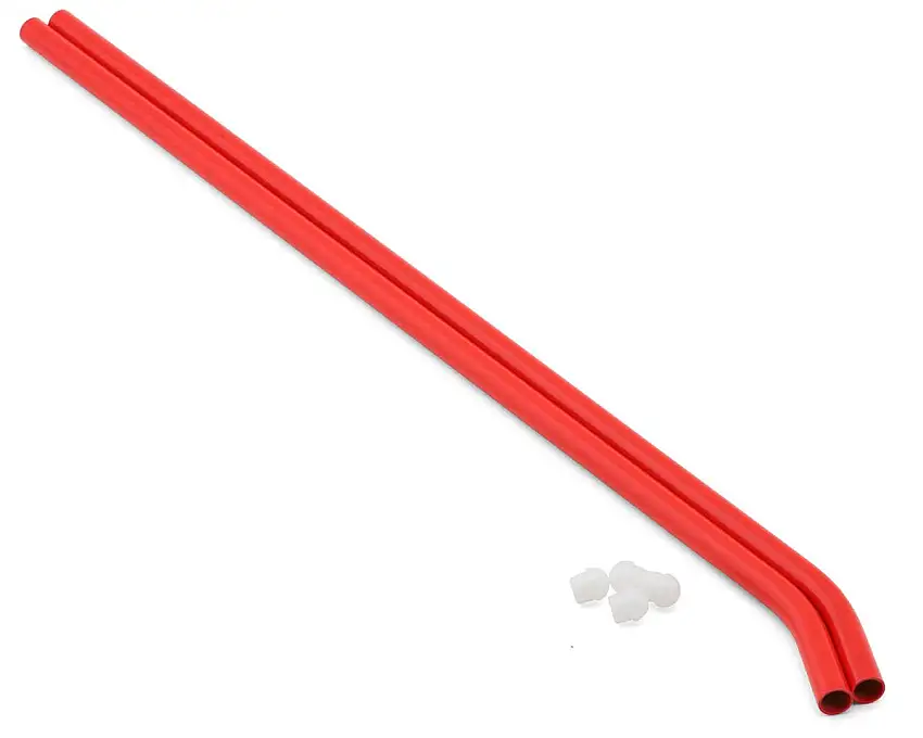 XLPower Specter 700 V2 Landing Skid Pipes (Red) (2)