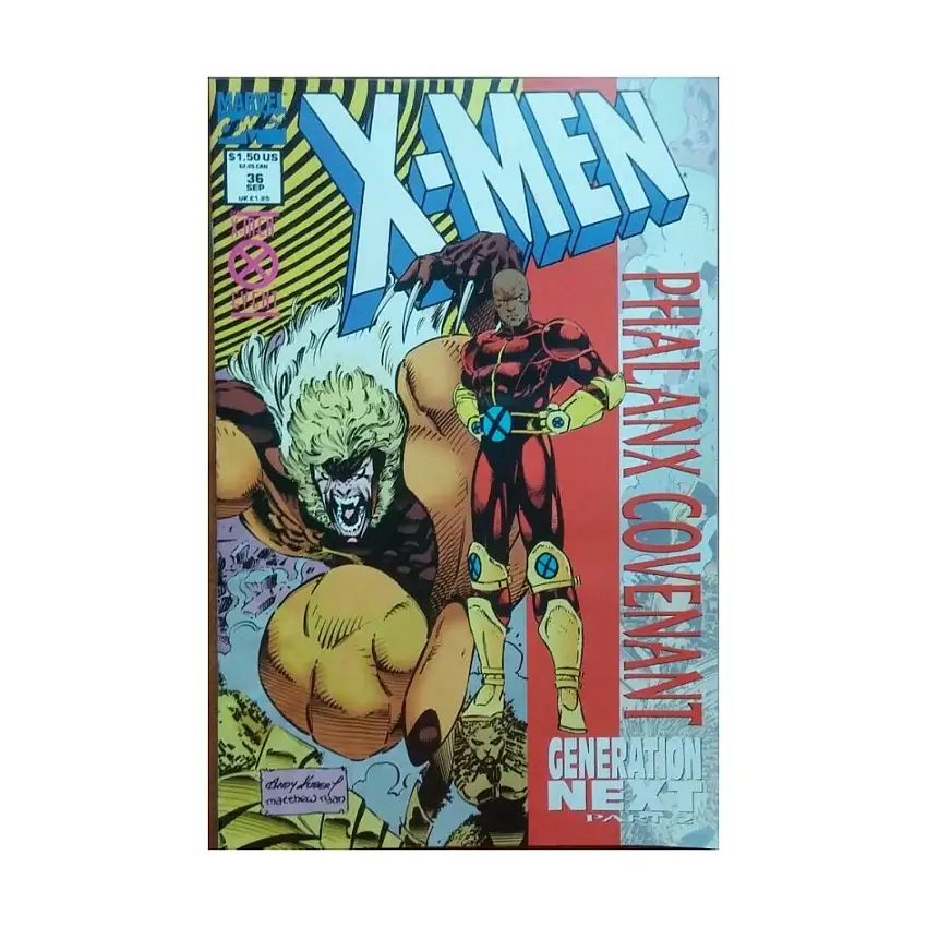 X-Men 2nd Series #36 (Newsstand Edition)