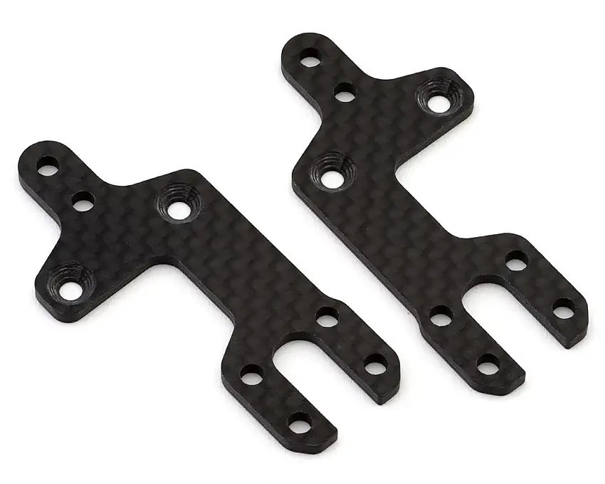 XRAY X8 Carbon Fiber Front Upper Suspension Plates (2)