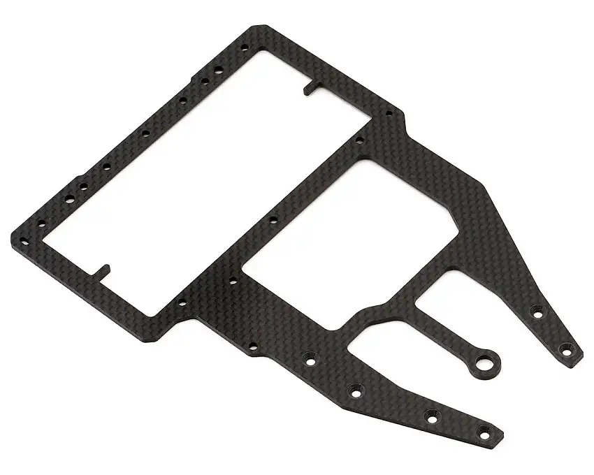XRAY RX8E 2026 Carbon Fiber Radio & Shorty Battery Plate