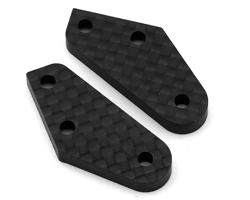 XRAY XB8 Carbon Steering Plate (2) (2 Dots (1+1))