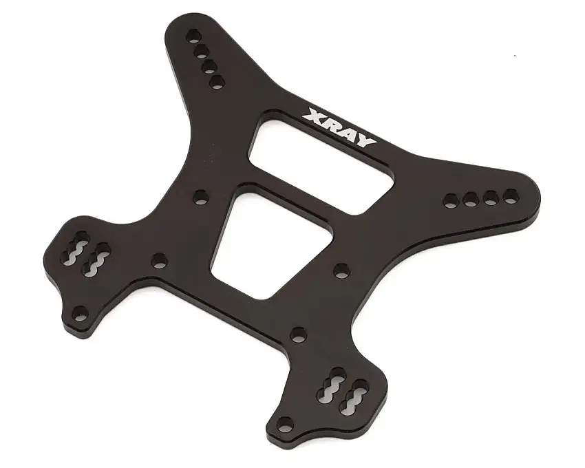 XRAY XB8 Aluminum Rear Shock Tower For Semi-Split Bulkhead (Lower)