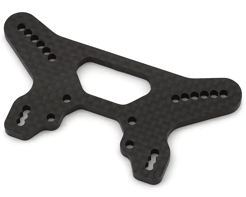 XRAY XB4 2025 HS Bulkhead Carbon Fiber Shock Tower (2-Dots)