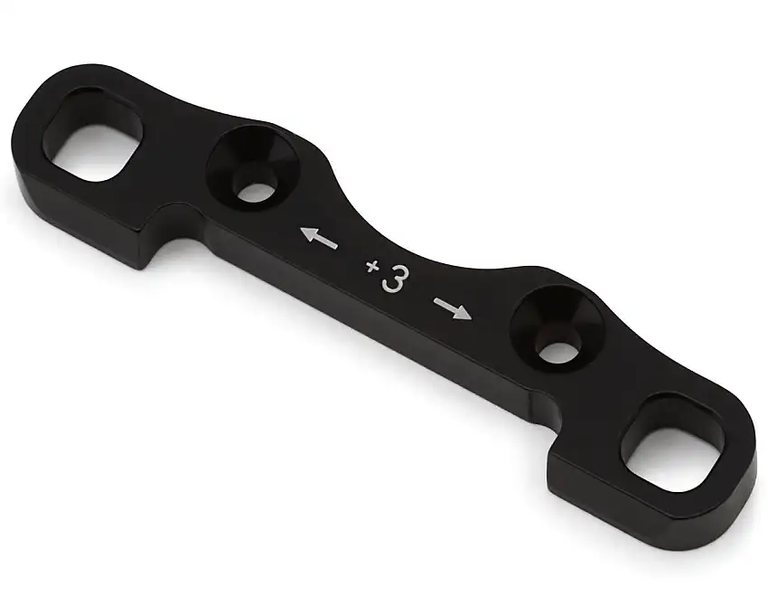 XRAY XB4 2025 HS Bulkhead Front Aluminum Lower Suspension Mount "B" Block (Wide)