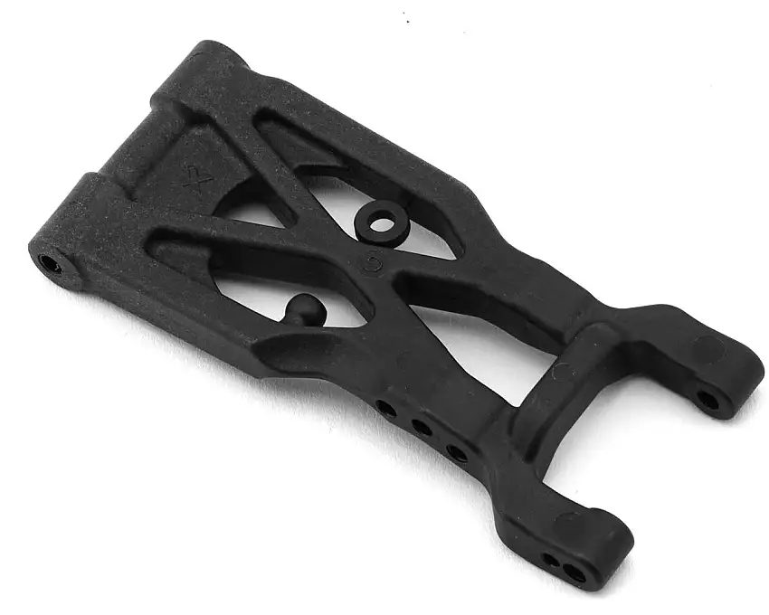 XRAY XB4 2025 Composite Rear Lower Right Suspension Arm (3-Hole) (Graphite)