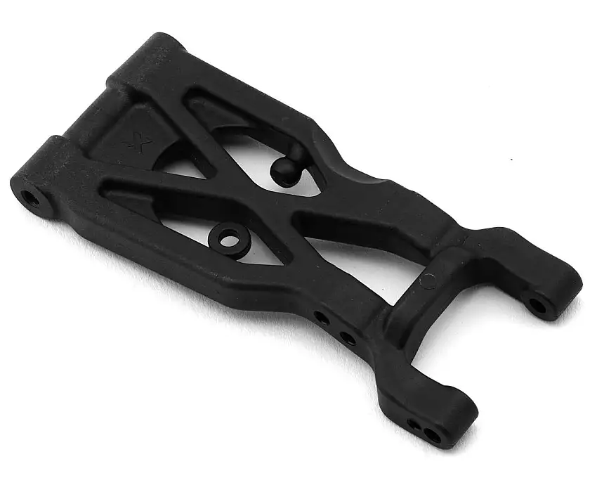 XRAY XB4 2025 Composite Rear Lower Left Suspension Arm (3-Hole) (Graphite)