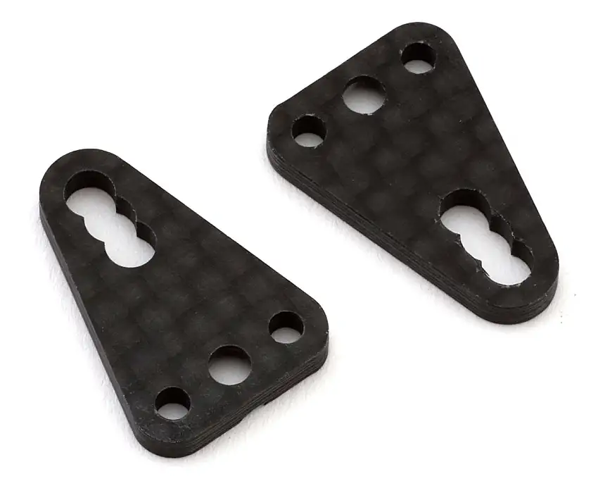 XRAY X1 2025 Carbon Fiber Side Link Plates (2 Pins) (2)