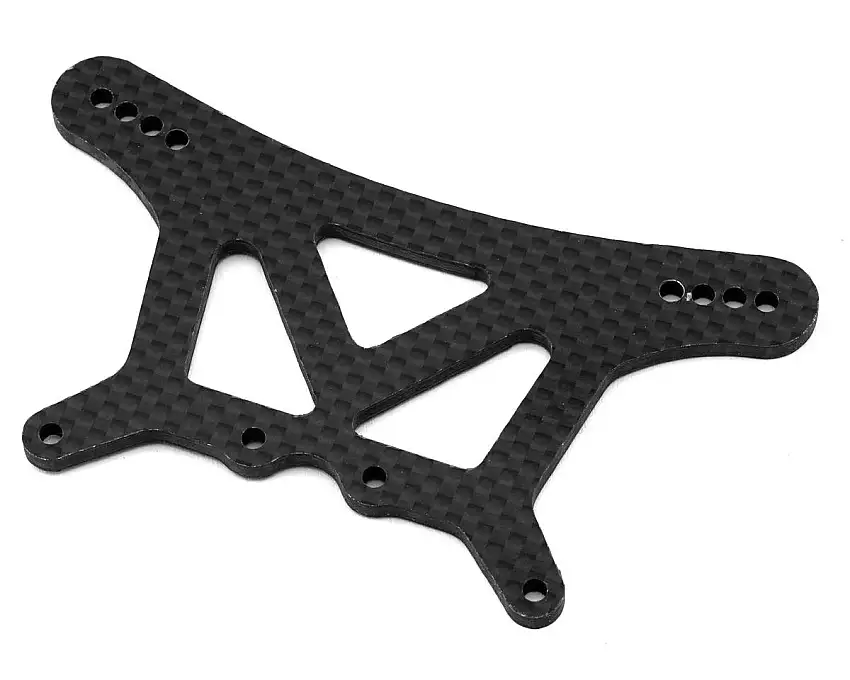 Xtreme Racing Team Associated RC10 4WD Carbon Fiber Rear Shock Tower (3mm)
