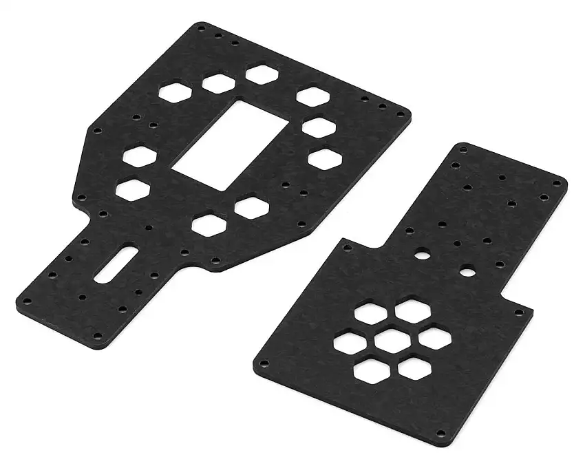 Yeah Racing Kyosho Fazer FZD2 2.5mm Carbon Fiber Chassis (Forged)