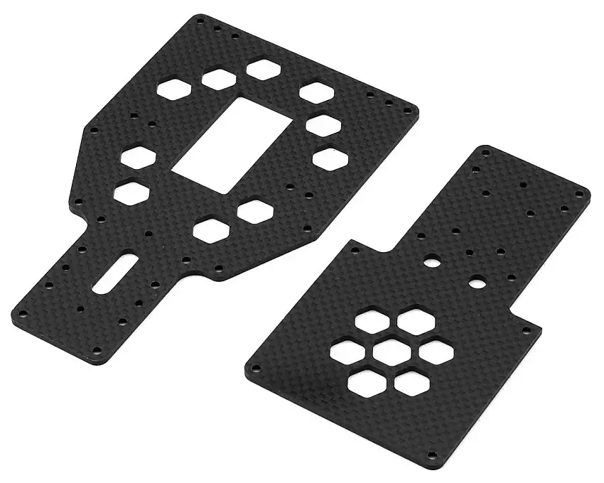 Yeah Racing Kyosho Fazer FZD2 2.5mm Carbon Fiber Chassis (Graphite)