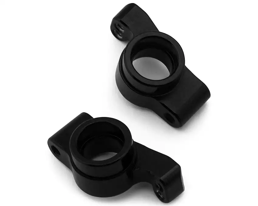 Yeah Racing Losi Micro-B Aluminum Rear C-Hubs (Black) (2)
