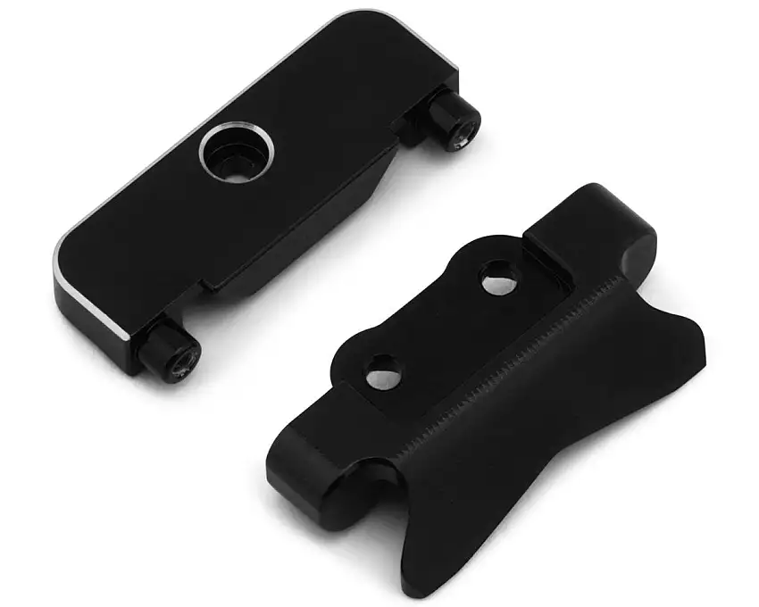 Yeah Racing Losi Micro-B Aluminum Suspension Mount Set (Black) (2) (Front & Rear)