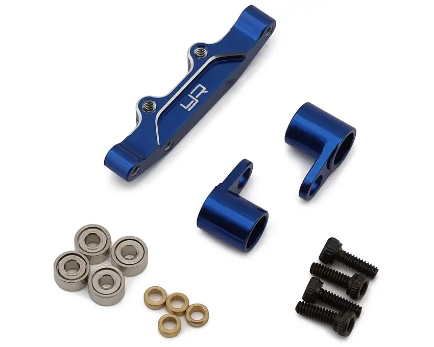 Yeah Racing Losi® Micro-B Aluminum Bellcrank Assembly Set (Blue)