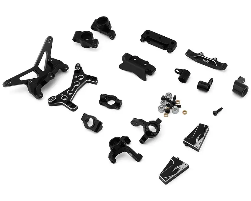 Yeah Racing Losi® Micro-B Aluminum Essential Conversion Kit (Black)