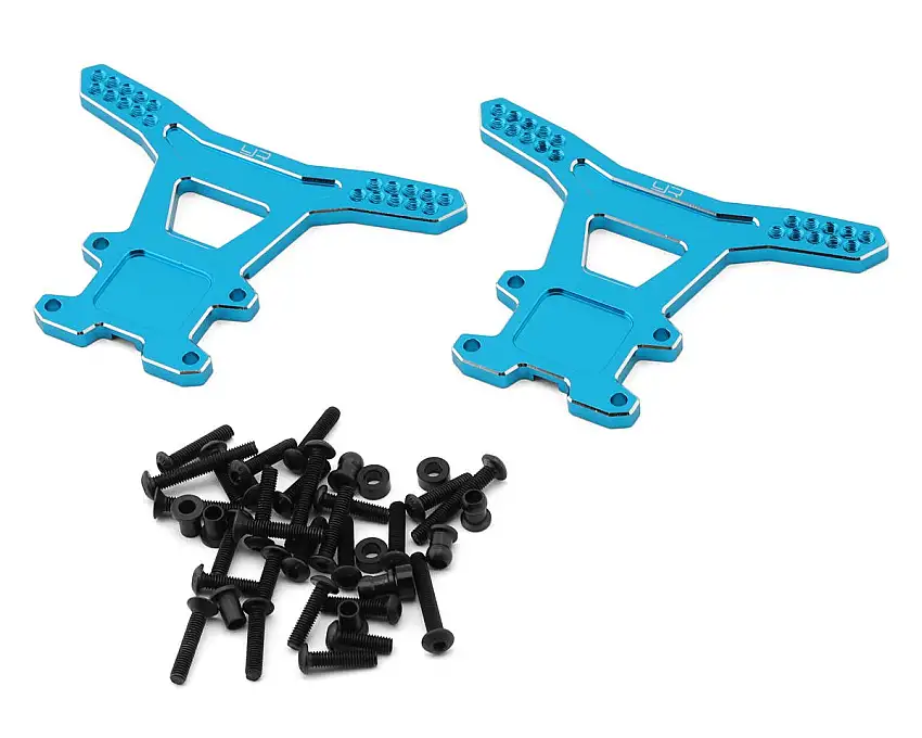Yeah Racing Tamiya WR02/GF01 Aluminum Front & Rear Damper Shock Towers Set