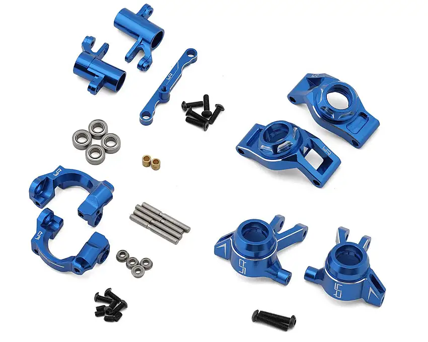 Yeah Racing Aluminum Essential Conversion Kit for Traxxas® Mini Maxx® (Blue)