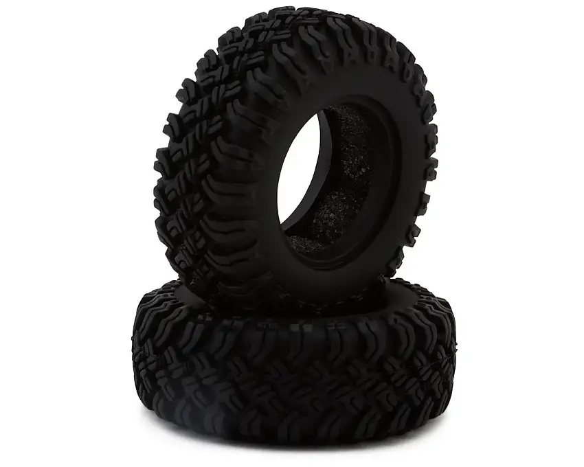 Yeah Racing 1/24 Axial SCX24 1.0" Micro Rock Crawler Tires (45mm OD) (2) (Medium Soft)