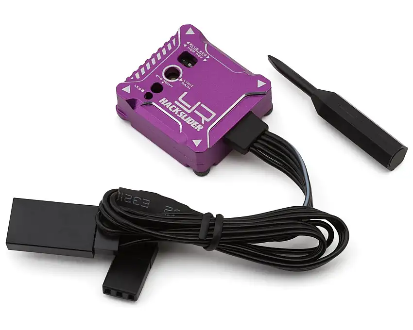 Yeah Racing Hackslider Drift Performance Tuned Competition Gyro (Purple)
